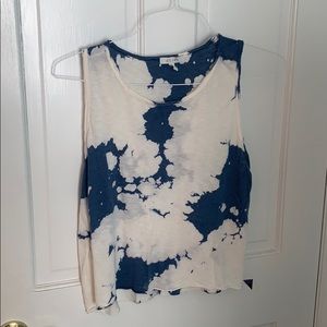 Delias tank tye dye tank top
